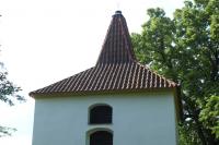 zvonice u kostela Nejsvětější Trojice