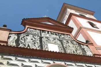detail renesančního průčelí ( © Milan Caha 05/2009)
