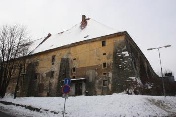 Severovýchodní nároží bývalého zámeckého pivovaru ( © Ivan Grisa 01/2010)
