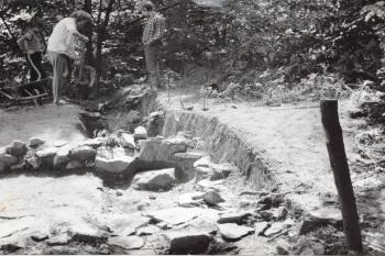 Archeologický výzkum. (© Prudký Martin, 07/1974)