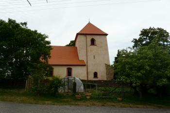 Kostel sv. Václava v Dobrovítově (© Jaroslav Šefčík, 05/2009)