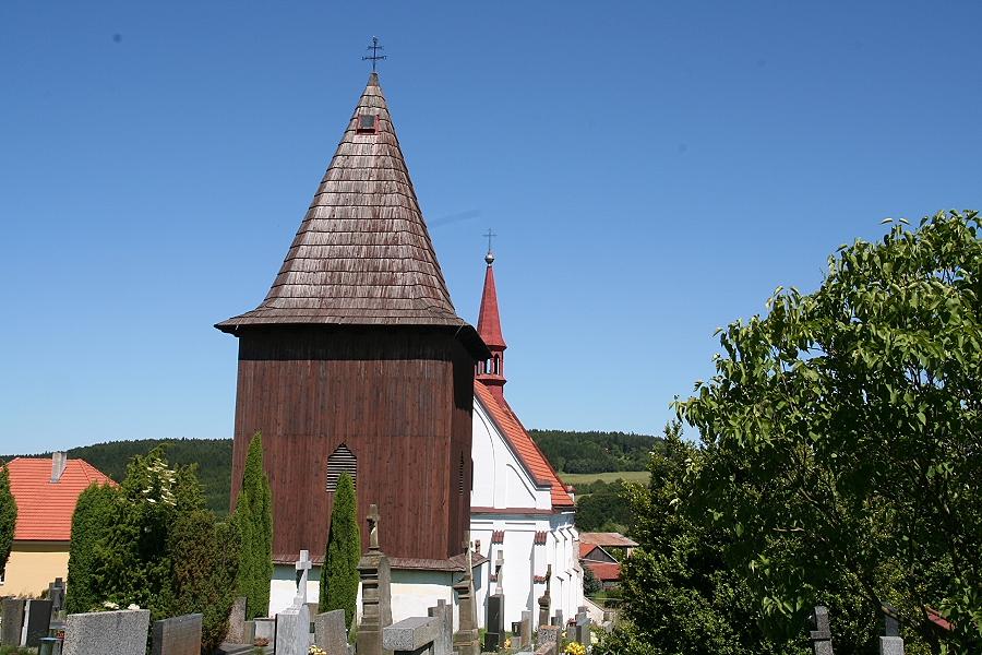zvonice u kostela sv. Martina