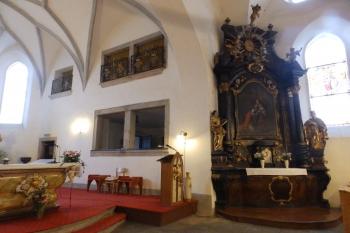 Jižní stěna presbytáře (© Johannes Cladis, 01/2019)