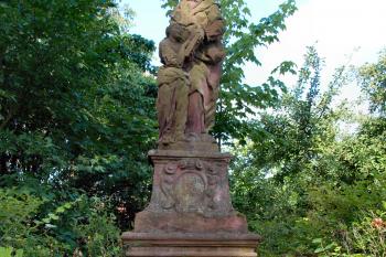 socha sv. Anny (1716) ( © Pavel Zany Komárek 17. 6. 2009)