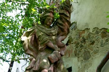 socha sv. Floriána (1723) ( © Pavel Zany Komárek 17. 6. 2009)