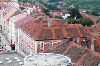 Daunův palác z radniční věže ( © Jan P. Štěpánek 07/2009)