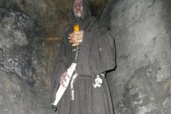 jezuitský mnich ve znojemském podzemí ( © Jan P. Štěpánek 07/2009)