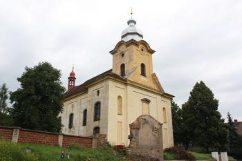 Kostel od jihozápadu ( © Ivan Grisa 07/2009)