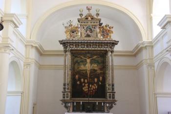 Zámecký kostel: hlavní oltář ( © Ivan Grisa 10/2011)