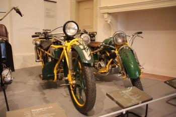 Dva exempláře motocyklu Čechie - Böhmerwald ve zdejším motocyklovém museu ( © Ivan Grisa 07/2009)