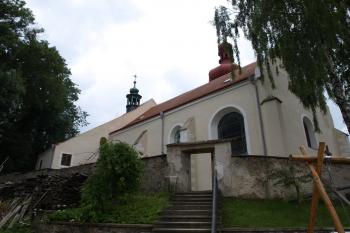 kostel od západu ( © Milan Caha 07/2009)