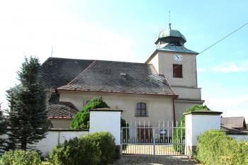 Kostel sv. Jiří v obci SvatýJiří v okrese Ústí nad Orlicí. (© Pavel Vítek 09/2024)