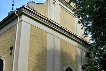 Průčelí kostela ( © Pavel Vítek 07/2009)