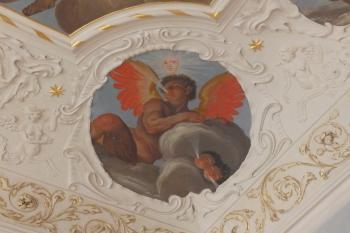Fresky v I. patře (© Johannes Cladis, 06/2015)