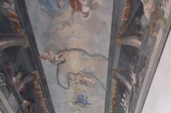 Fresky v I. patře (© Johannes Cladis, 06/2015)