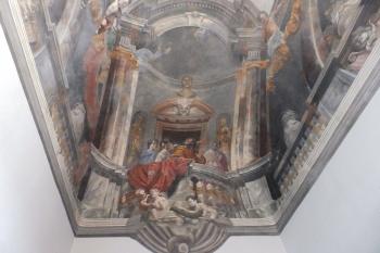 Fresky v I. patře (© Johannes Cladis, 06/2015)