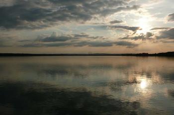 Podvečer na Horusickém rybníku (© Jiří Cukr, 08/2009)