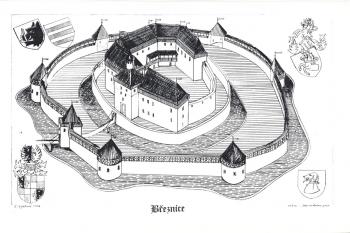 rekonstrukce hradu podle J. Kopečka (© jan heřman, 02/2012)