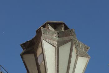 kubistická lampa Emila Králíčka ( © Milan Caha 08/2009)