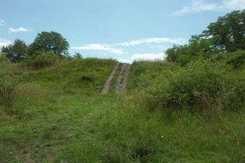 val na západě hradiště ( © Milan Caha 07/2007)