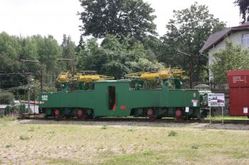 Elektrická lokomotiva rozchodu 900 mm ( © Ivan Grisa 08/2009)