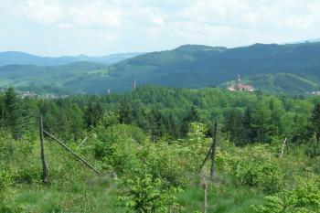 Náchodský zámek od severozápadu (© Petr Kovařík, 05/2009)