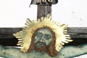 plechový Kristus ( © Milan Caha 09/2009)