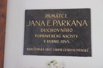 Pamětní deska Jana E. Parkana (© Johannes Cladis, 09/2016)
