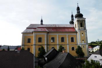 Kostel Sv. Jana Křtitele v Bystrém u Poličky (© David Benda, 07/2015)