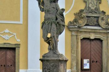 Socha sv. Šebestiána ( © Pavel Vítek 09/2009)
