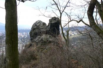 Suk na vrcholu skály (© Prudký Martin, 12/2008)