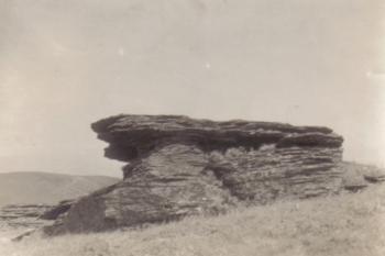 Petrovy kameny - fotografie z dvacátých let minulého století (soukr.sbírka IvoR) (© anonym)