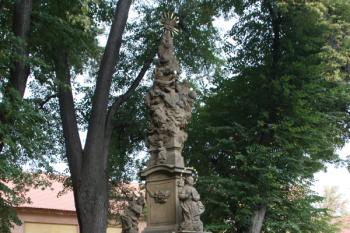 Trojiční sloup od východu ( © Ivan Grisa 10/2009)