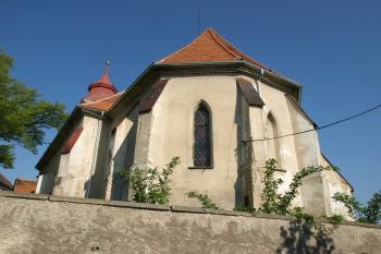 presbytář kostela ( © Milan Caha 05/2009)