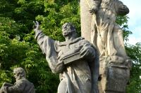 sloup se sousoším Nejsvětější Trojice