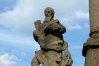 sloup se sousoším Nejsvětější Trojice