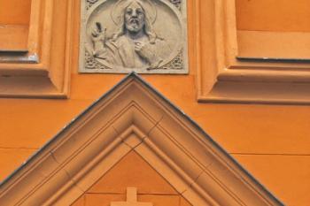 Průčelí kostela ( © Pavel Vítek 09/2009)
