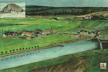 Sázava v roce 1840 (© jan heřman, 02/2012)