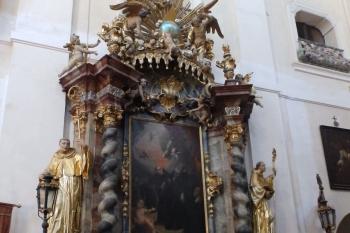 Klášterní kostel - boční oltář sv. Benedikta (© Johannes Cladis, 04/2015)