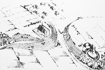 Rekonstrukce Kunčina hrádku (© Prudký Martin, (podle P. Rožmberského10/2009)