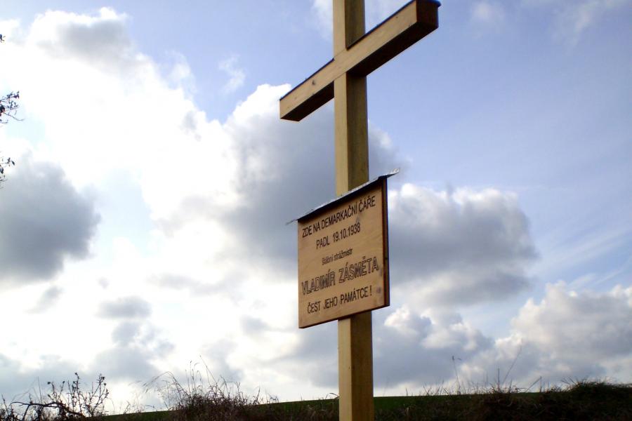 kříž strážmistra Vladimíra Zásměty