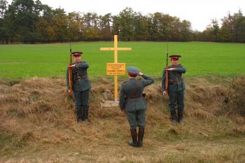 Odhalení kříže 18. 10. 2009 (© Josef Šlesinger, 10/2009)
