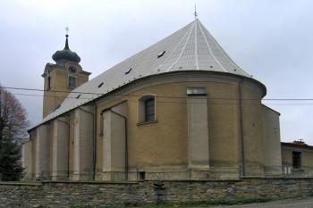 Kostel sv. Vavřince v Rudě nad Moravou ( © Pavel Vítek 11/2009)