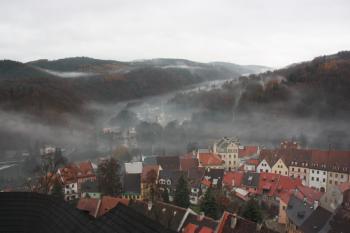 Pohled na město z hradní věže ( © Ivan Grisa 11/2009)