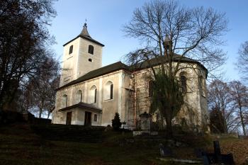 kostel od jihovýchodu ( © Milan Caha 11/2009)