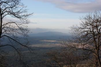 Pohled na Děčínský Sněžník ( © Ivan Grisa 11/2009)