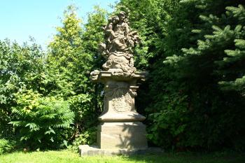barokní sousoší z dílny Matyáše Bernarda Brauna ( © Milan Caha 07/2009)