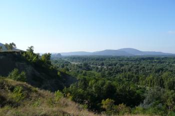 výhled jihozápadním směrem (© David Hamza, 12/2009)