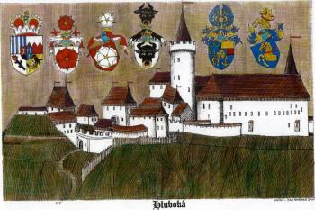 hrad Hluboká (© jan heřman, 02/2013)