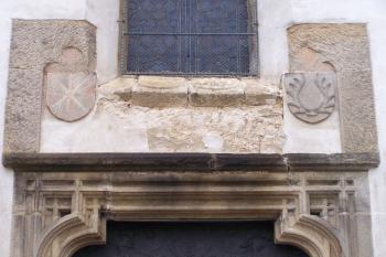 Detail jižního vstupního portálu (© Michal Brůža,11/2008)